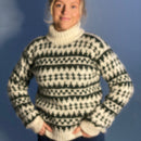 Retro sweater no. 14, Opskrift