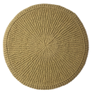 Hæklet pude efter Rhinsk møllesten