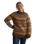 Islandsk sweater i pladegarn, Audna