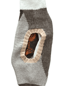 Skulder strikket med German Short Rows, og derfor uden sammensyning