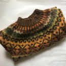 Audna med brune kanter, købt kit med ialt 10 plader i de vistre farver