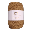 Guld/Kary farvet plastikflaskegarn